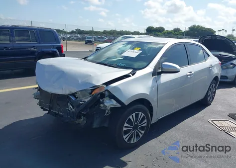 2016 Toyota Corolla L z USA, uszkodzony, nr VIN 5YFBURHE4GP416666